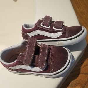 Toddler 7 Van's shoes
